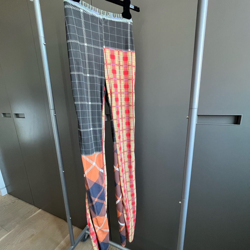 OTTOLINGER MESH PANTS IN TARTAN